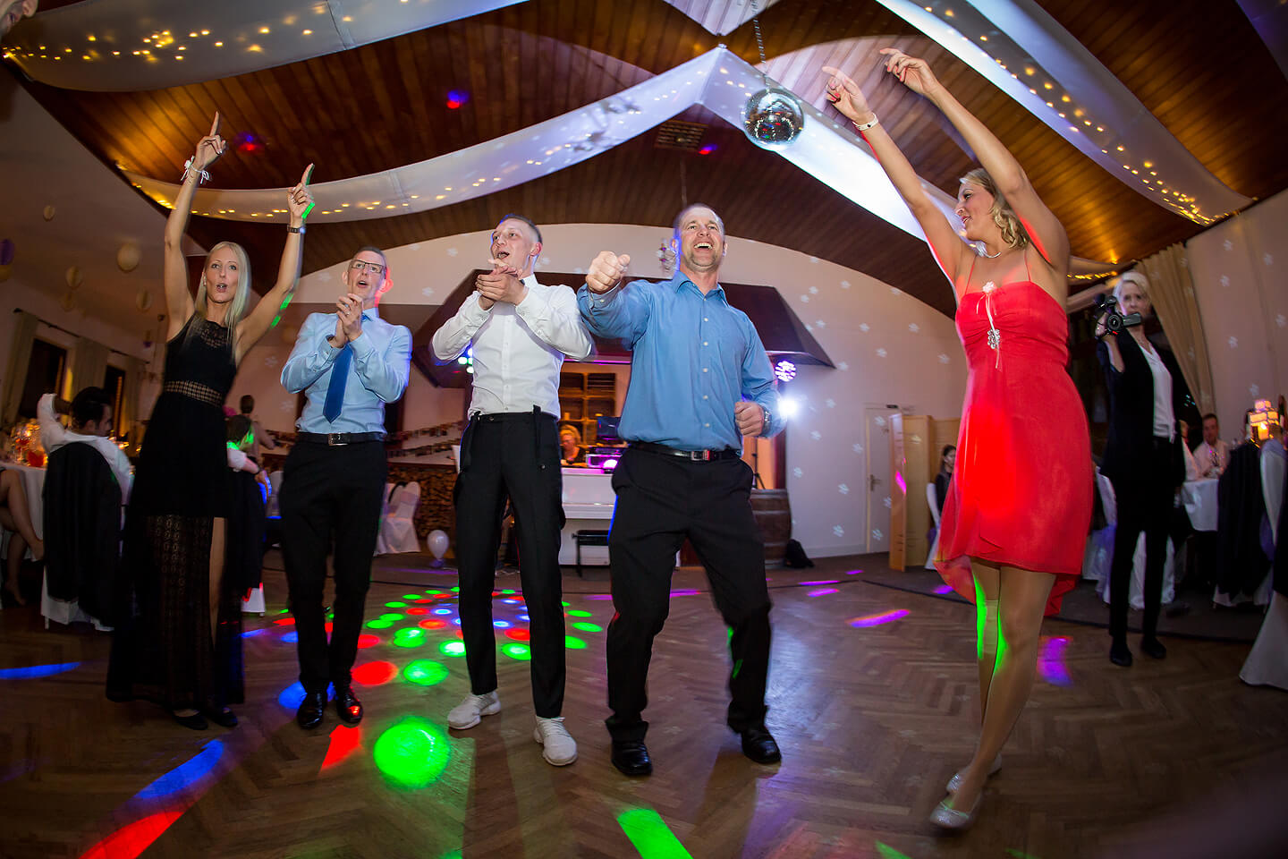 Tanzfläche in der Hochzeitslocation Westerhof
