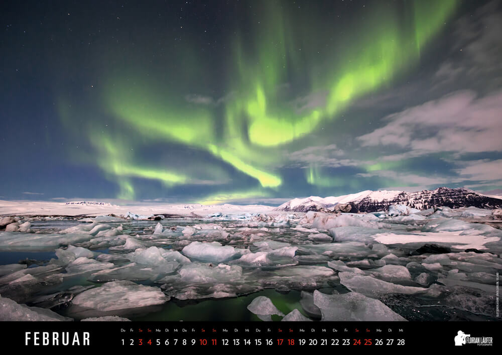 Gletscherlagune Jökulsárlón, Island