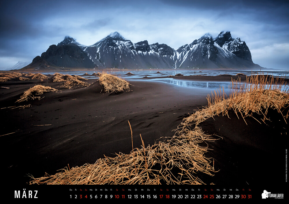 Vestrahorn (Teil des Berges Klifatindur), Island