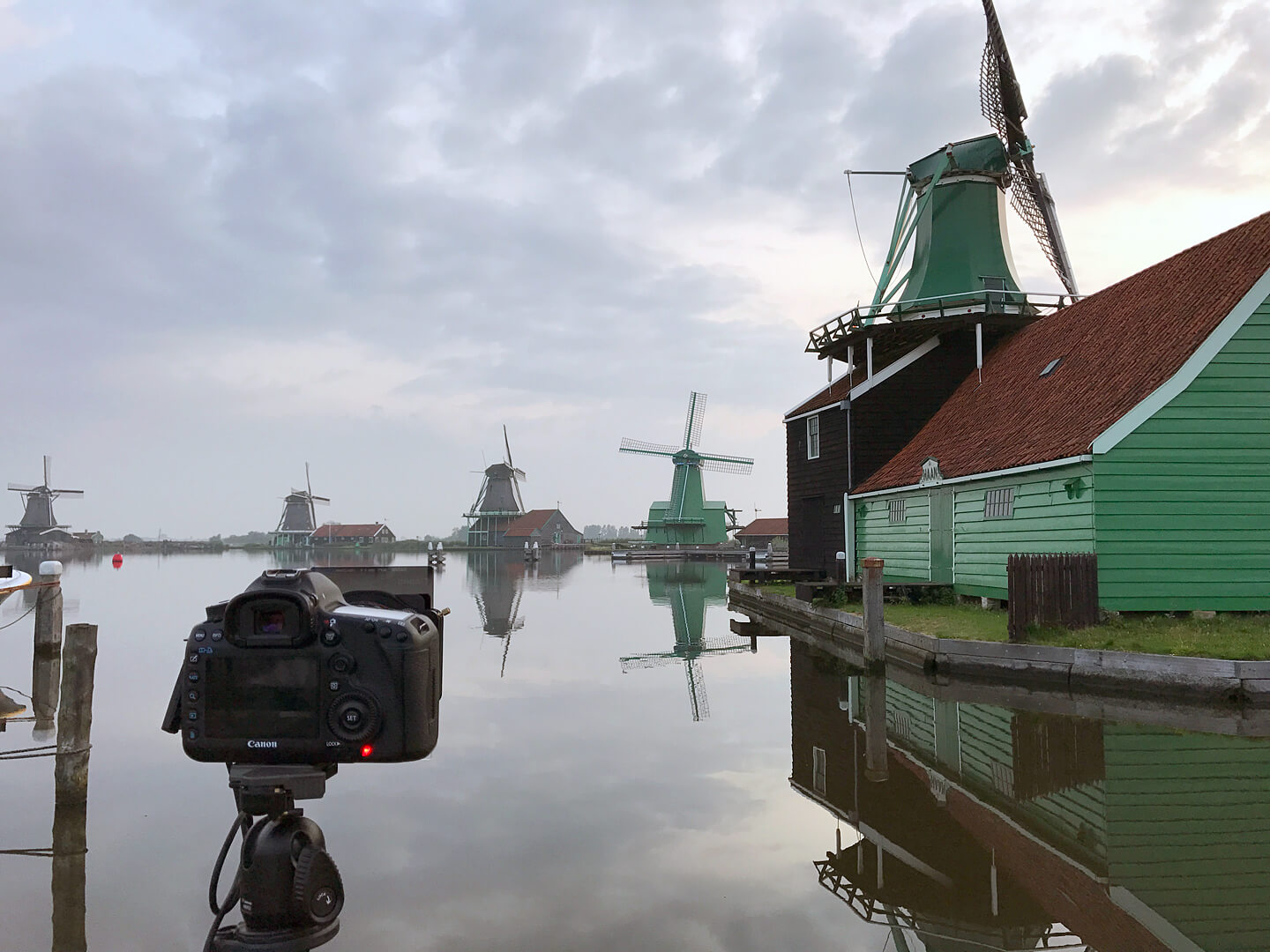 Making of: Filterfotografie bei den Windmühlen in Zaanse Schans