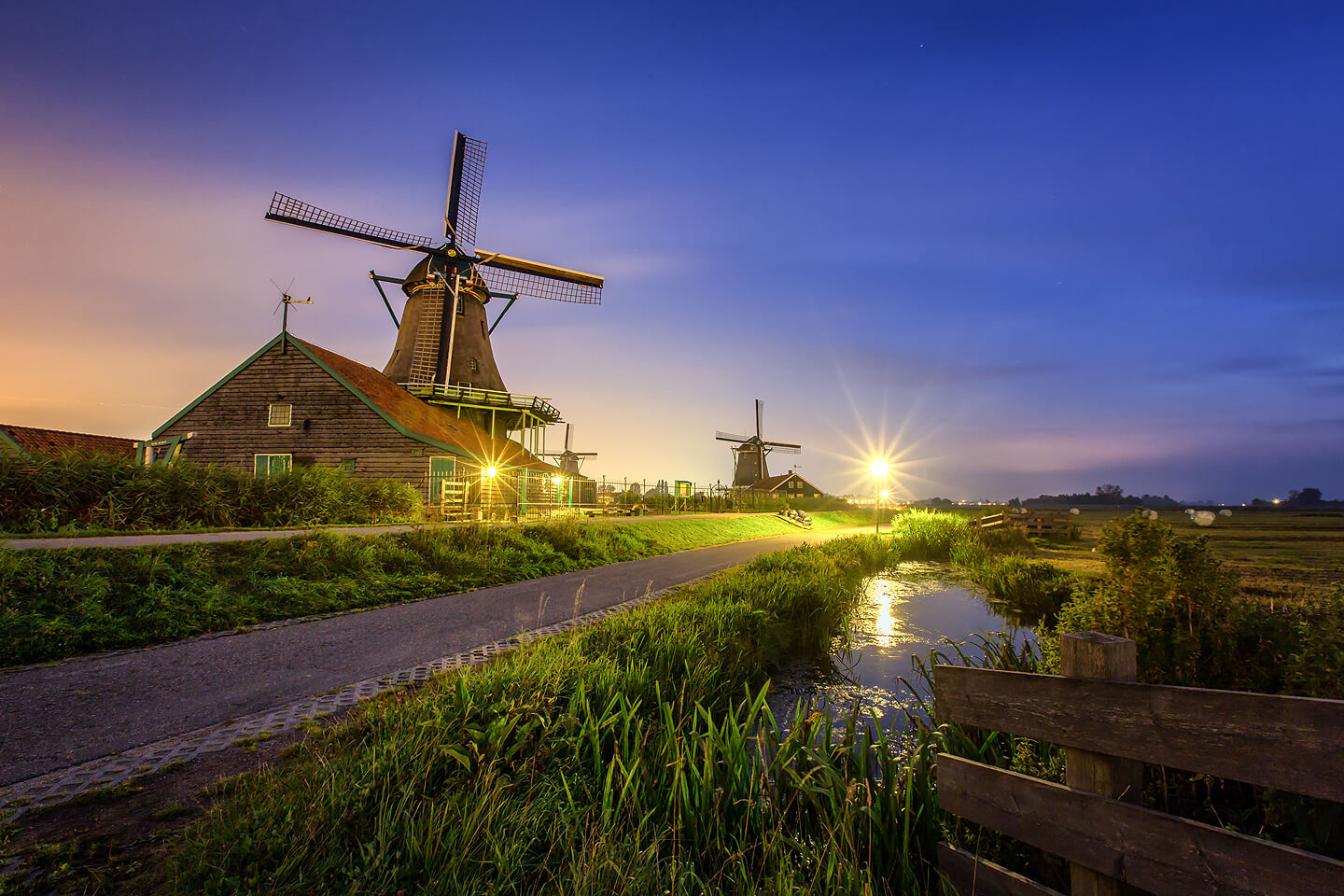 Freie Arbeit: Windmühlen in den Niederlanden