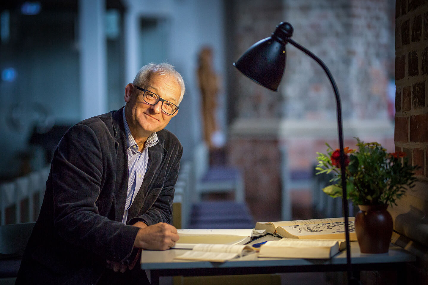 Portraitfoto von Martin Haupt, Pfarrer im Dom Fürstenwalde