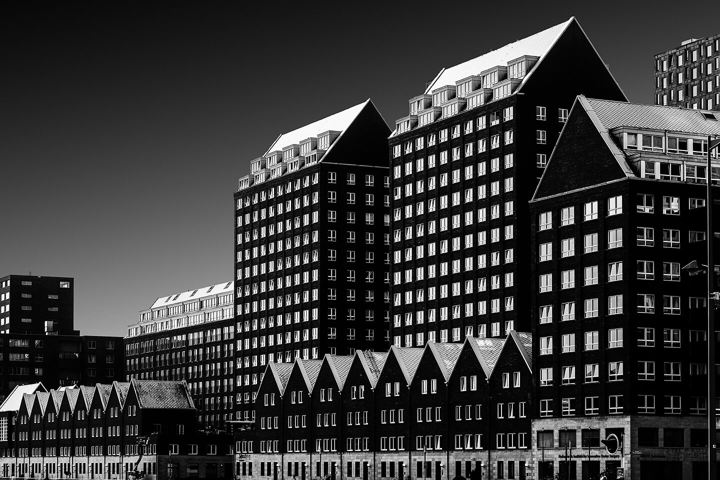 Gebäudekomplex am Spoorweghaven in Rotterdam