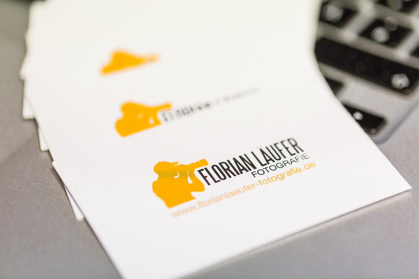 Visitenkarte des Fotografen Florian Laeufer