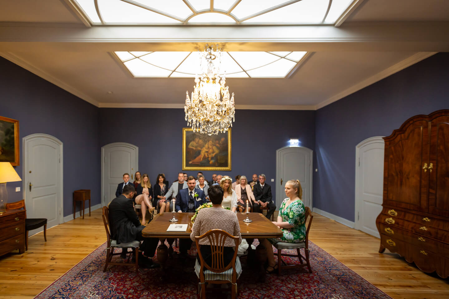 Standesamt Schloss Ahrensburg - kleines Trauzimmer