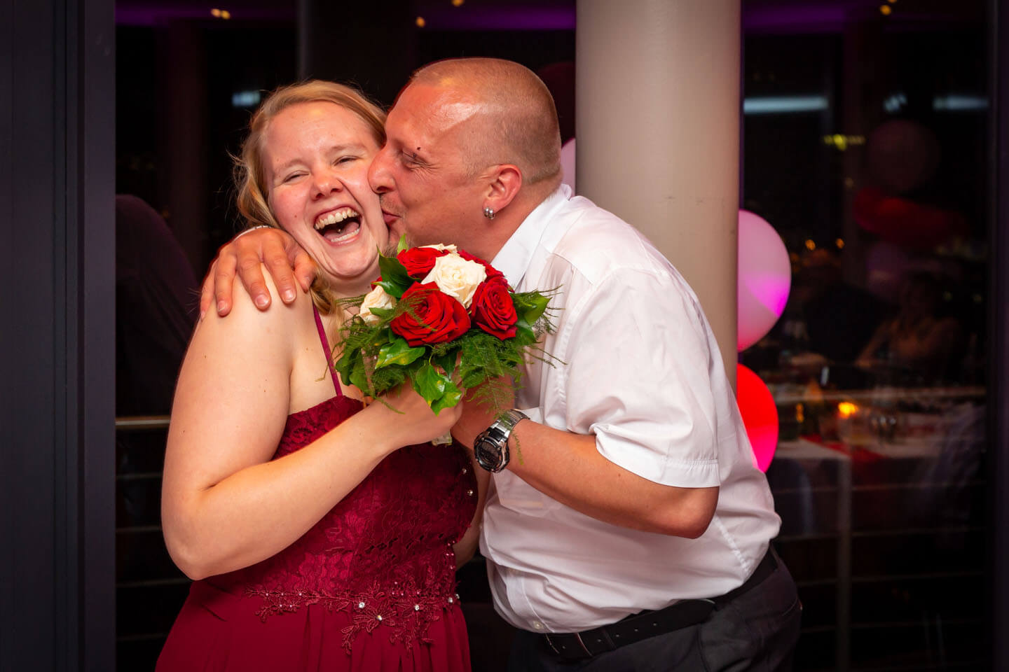 Gefangener Brautstrauss