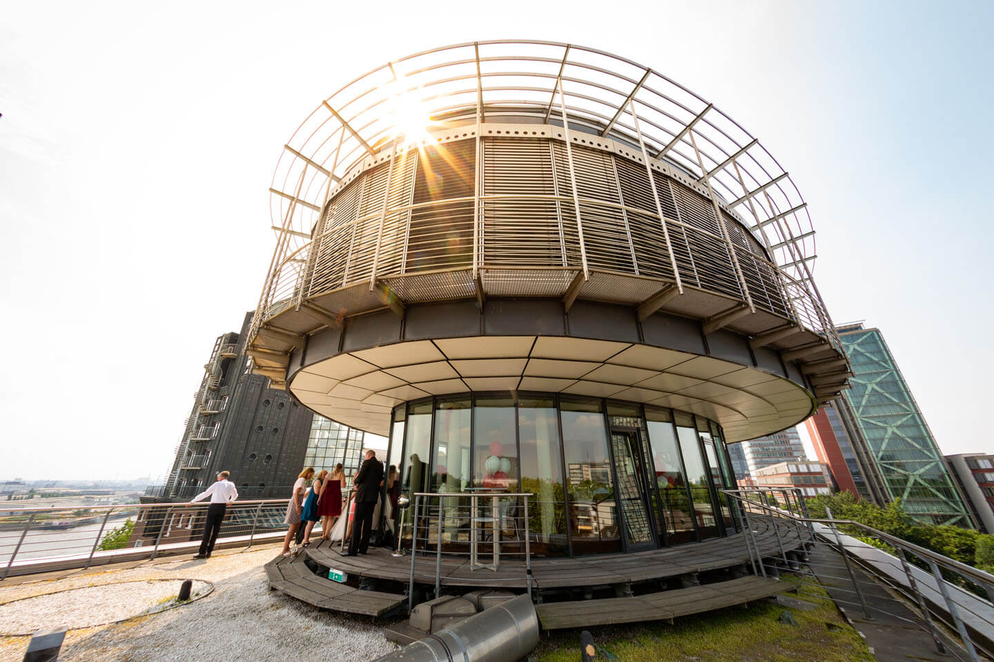 Elipse mit Sonnenstern