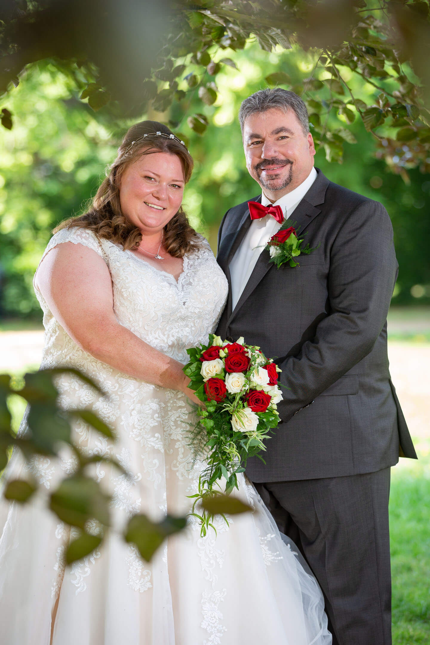 Hochzeitsfotos haben wir direkt hinter dem Standesamt Hamburg Bergedorf realisiert