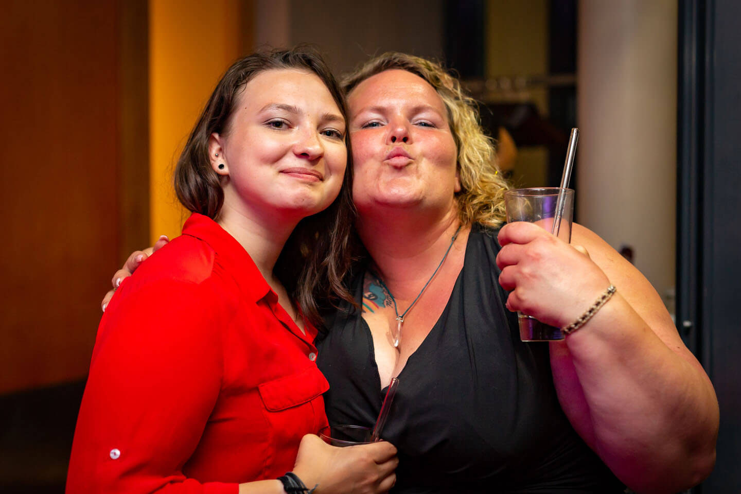 Hochzeitsgäste in der Elipse