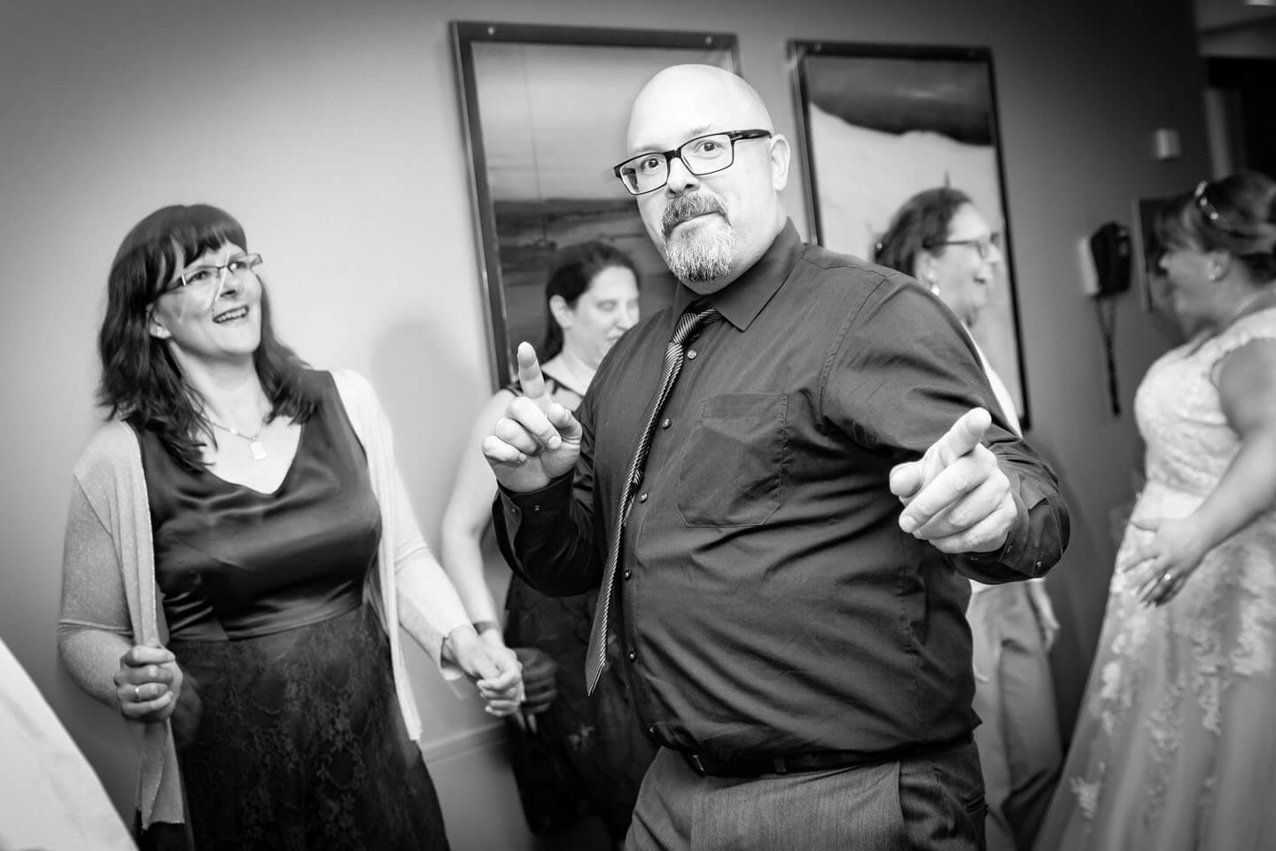 Gute Laune auf der Tanzfläche