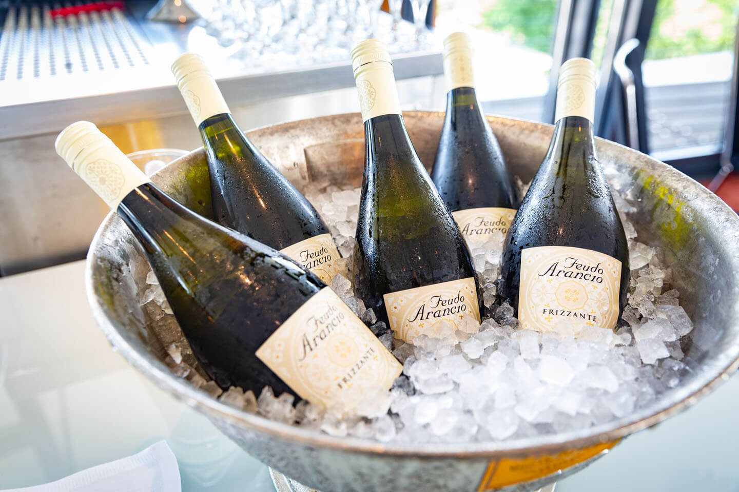 Weinkuehler Detailfoto