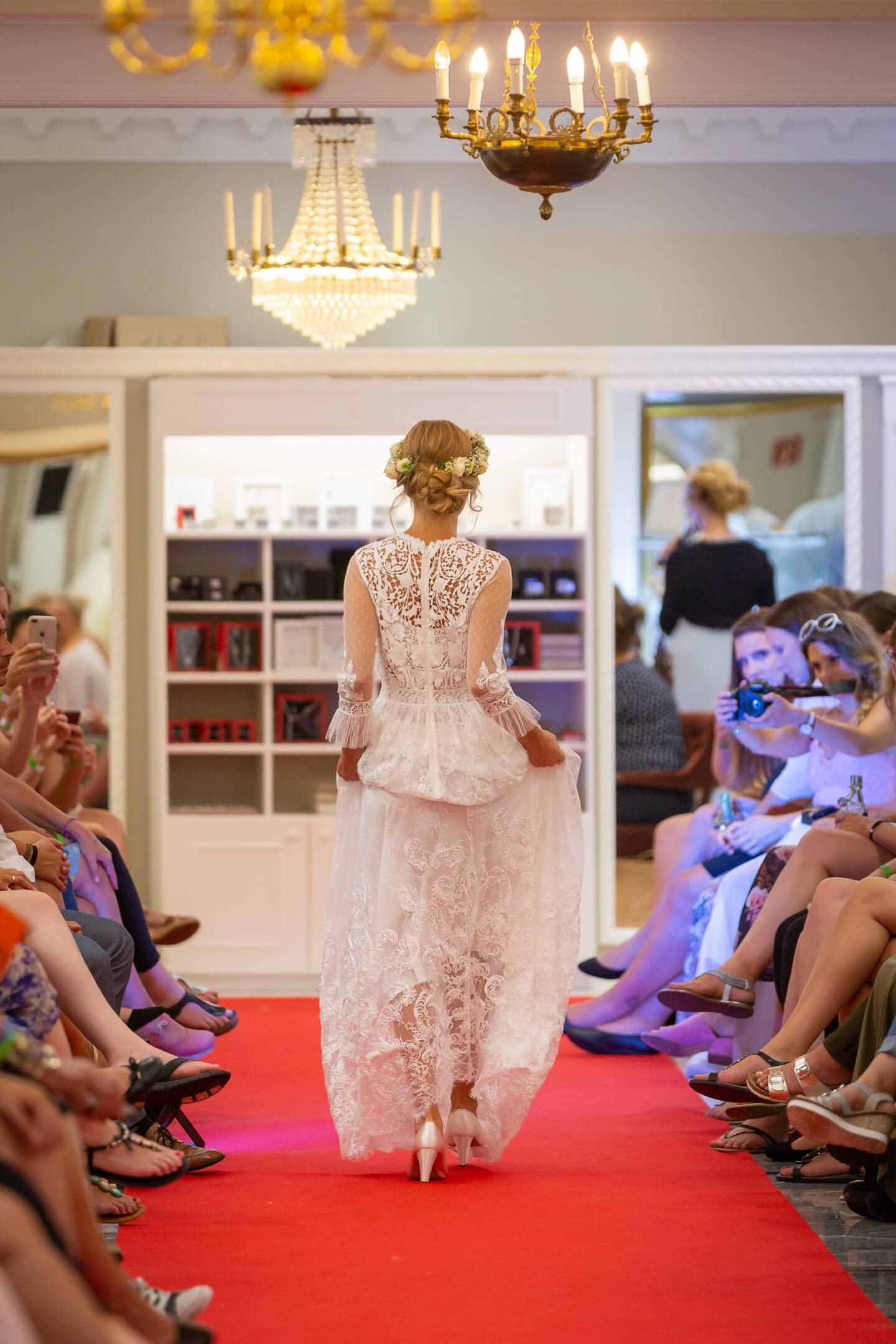 Pronovias Hochzeitskleid auf dem Laufsteg