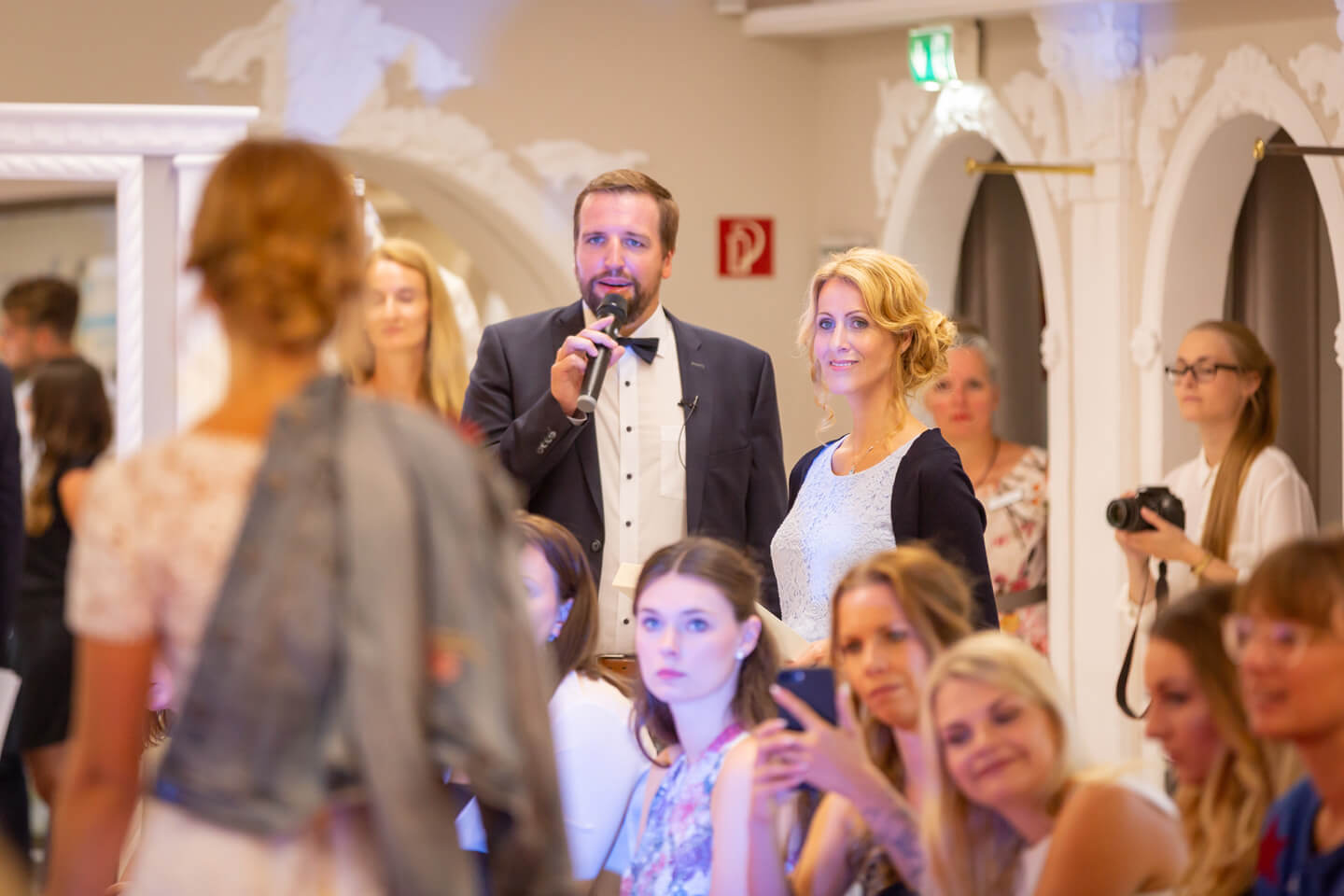 Die Moderation des Abends übernahmen Henning Juergensen und Jessica ten Have