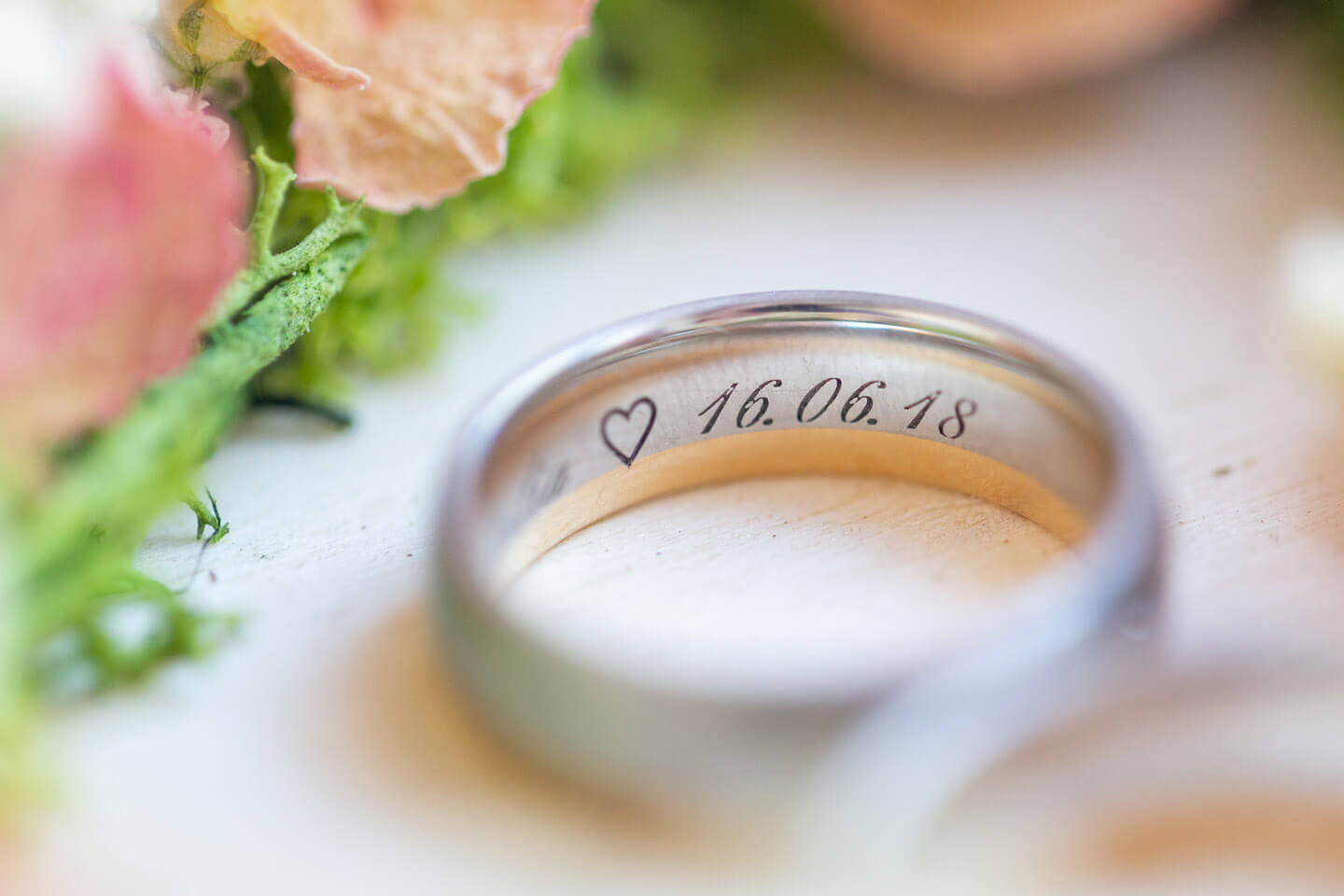 Gravur des Traurings