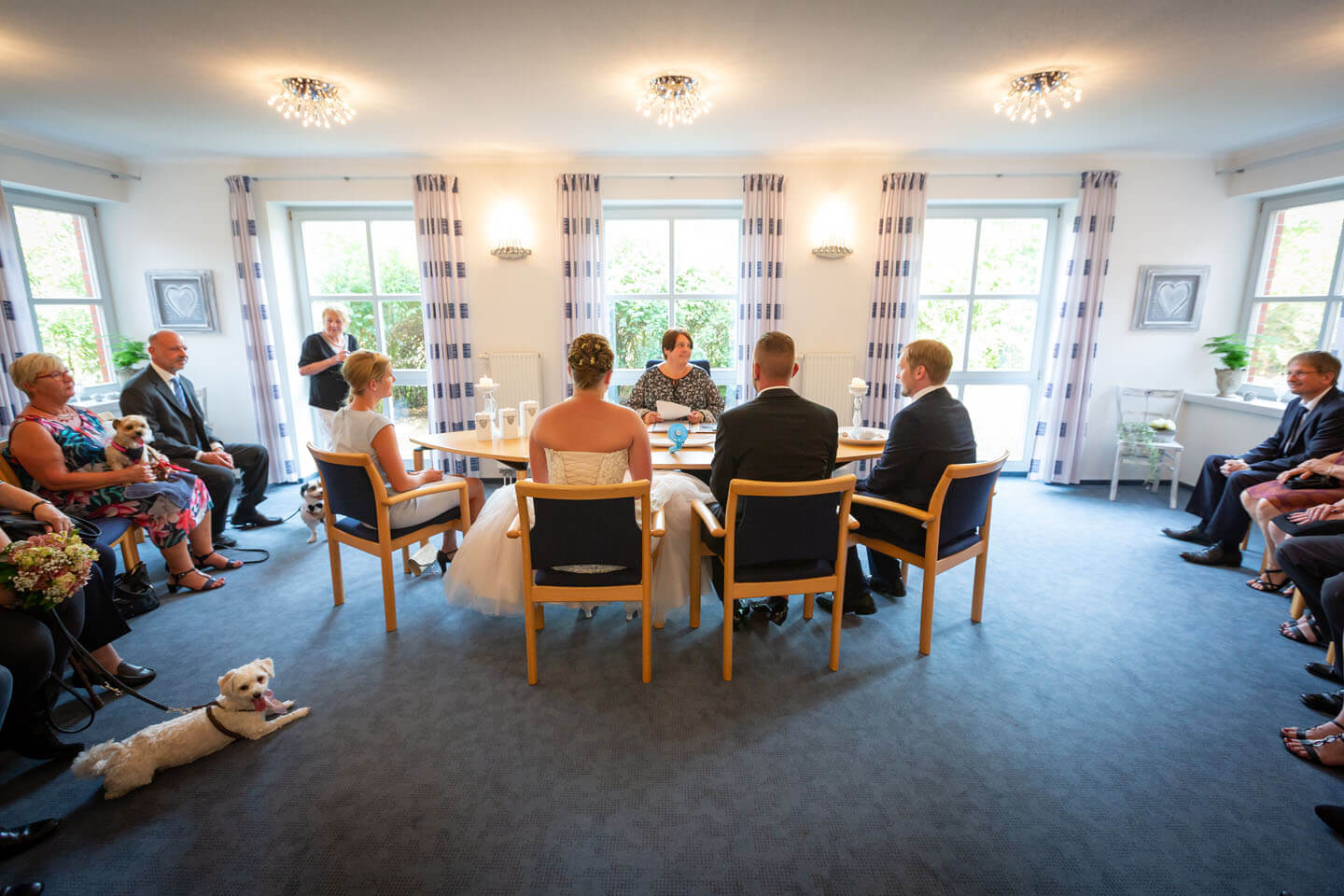 Standesamtliche Trauung in Bad Bramstedt