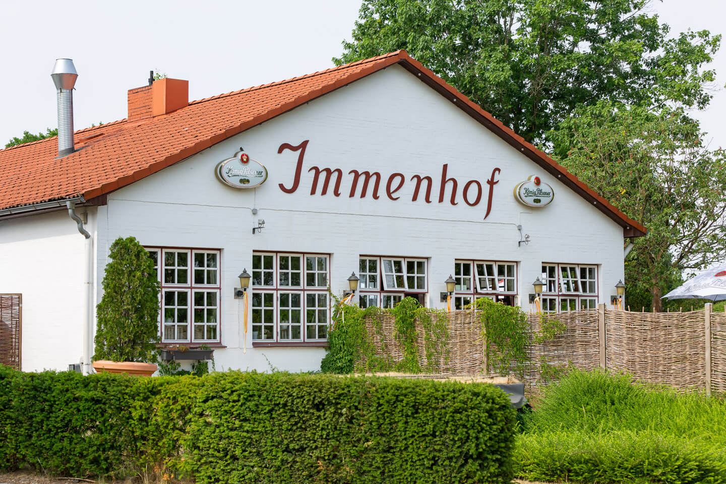 Hochzeitslocation Immenhof in Schackendorf von außen