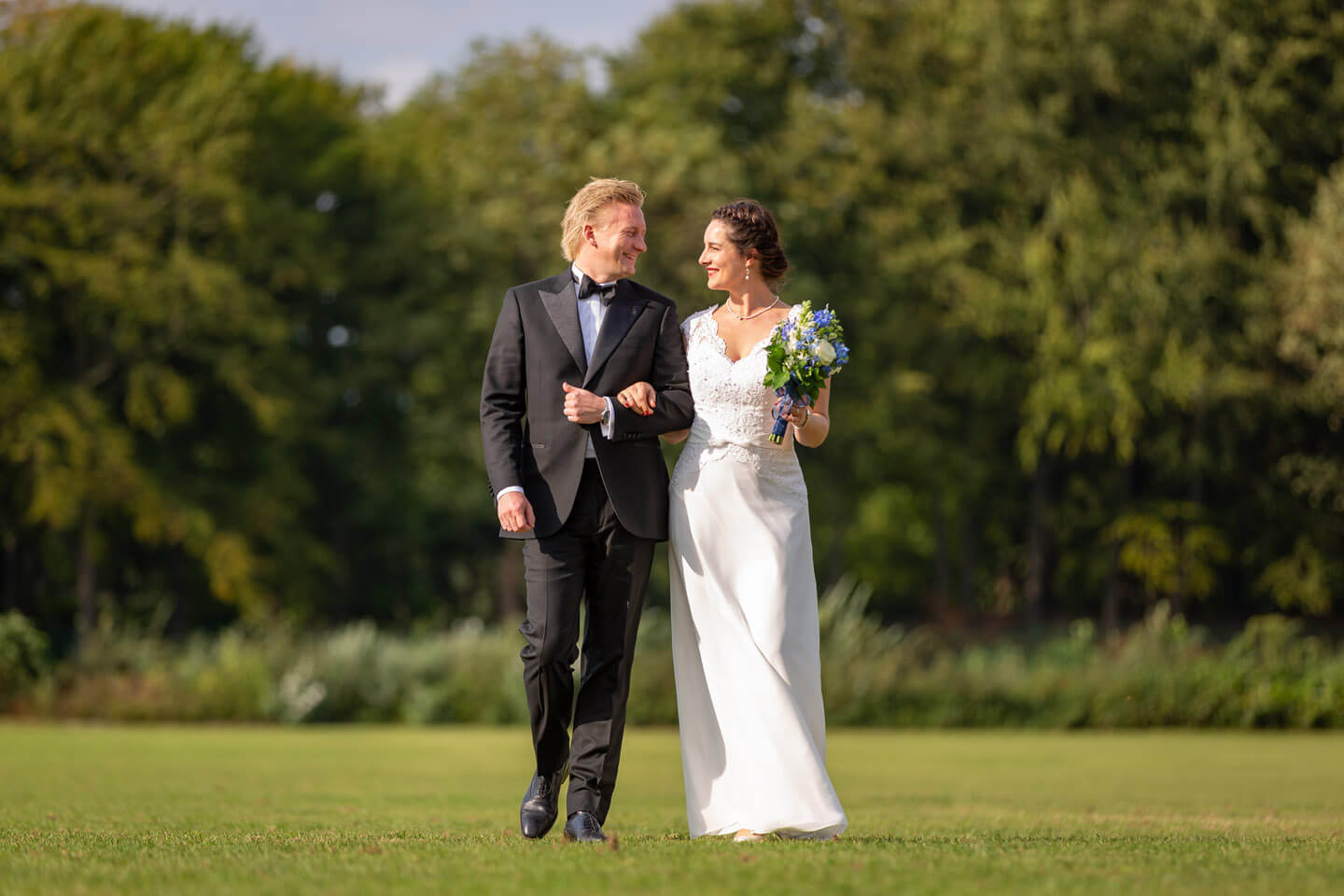 Brautpaar im Polo Club Hamburg