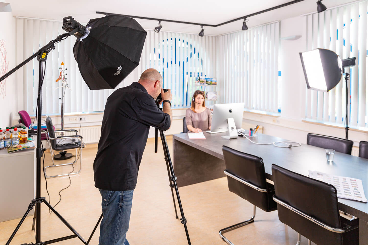 Making of eines Fotoshootings mit Fotograf Florian Läufer