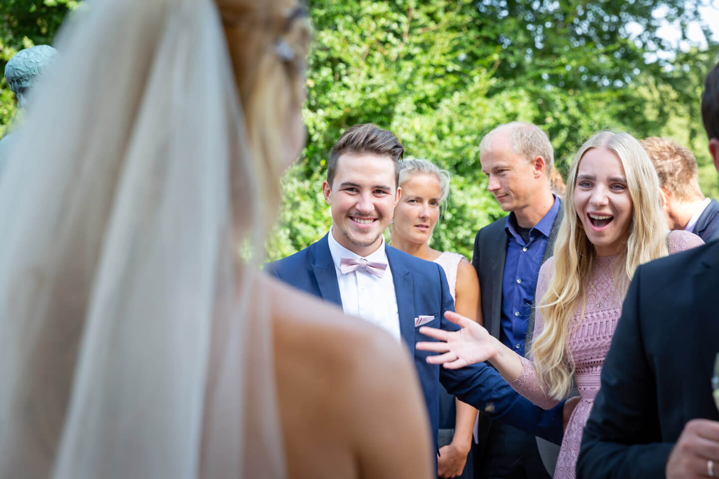 Partygäste Hochzeit