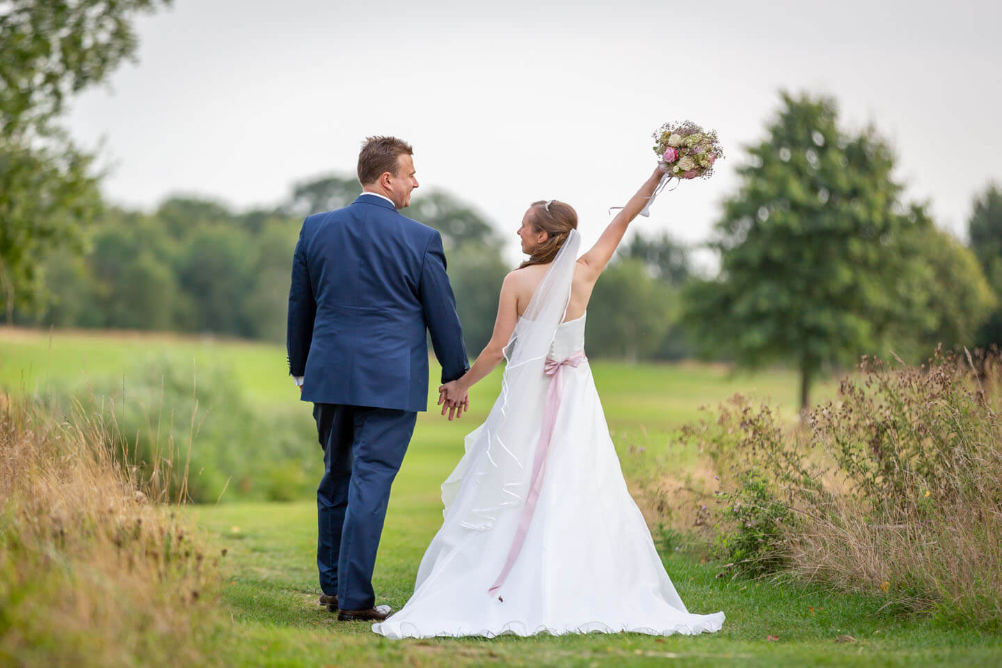 Hochzeitsfotos im Golf und Country Club Brunstorf