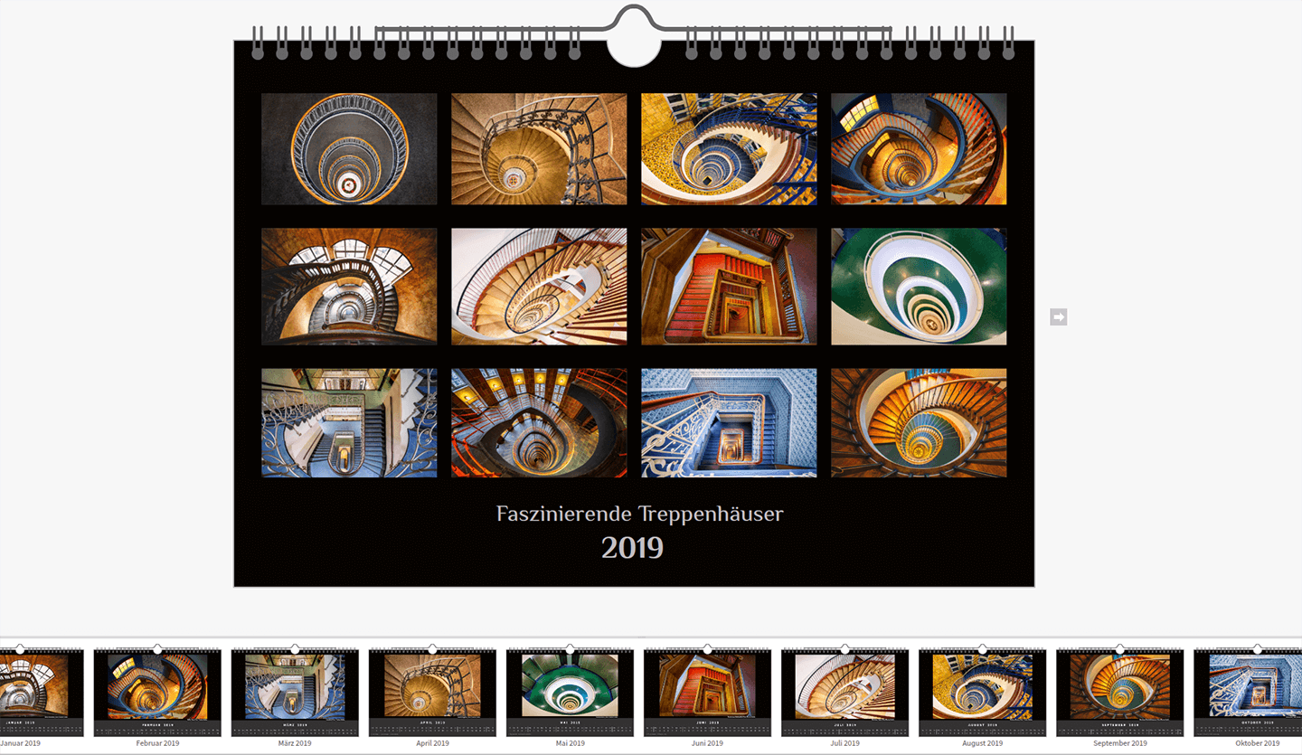 Kalender des Hamburger Fotografen Florian Läufer