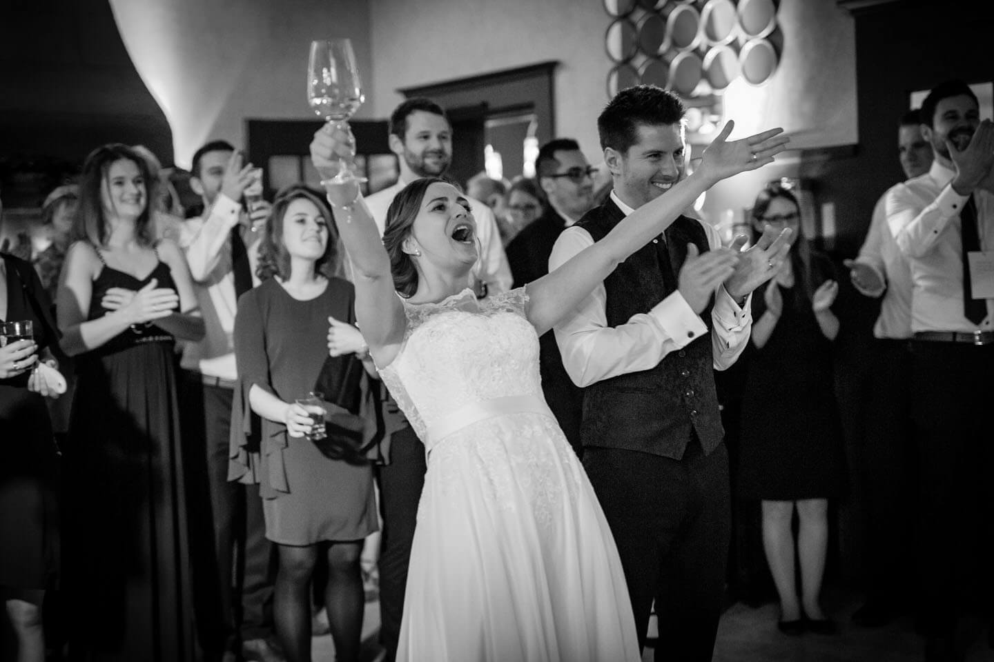 Hochzeitsfotos Schwarzweiß