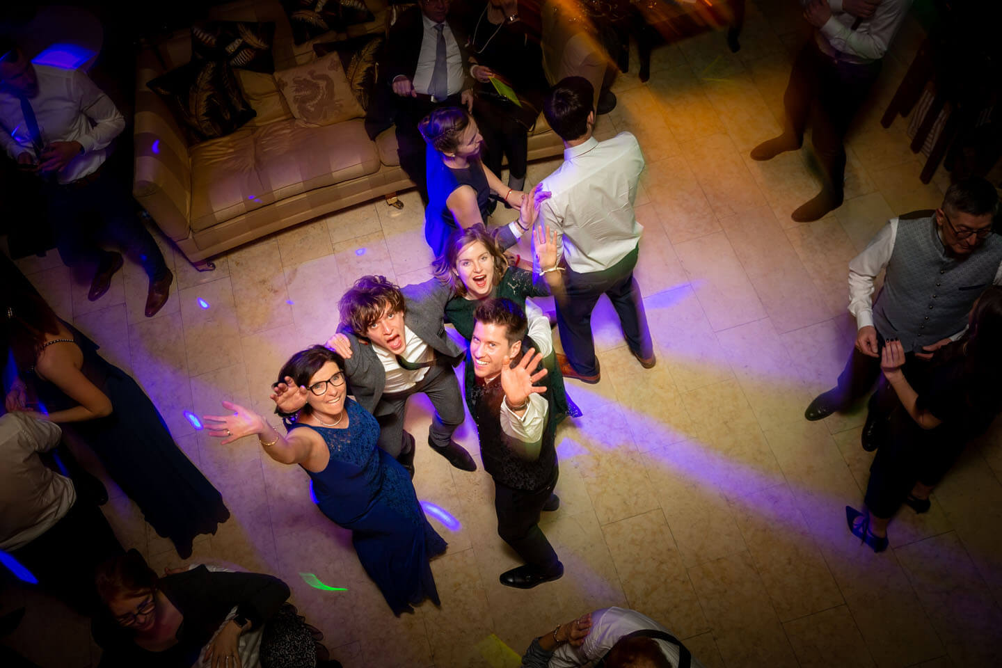 Partystimmung auf der Tanzfläche