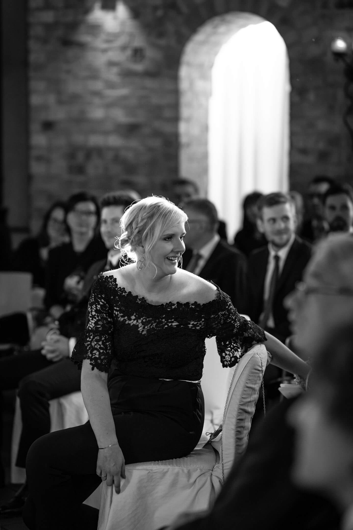 Trauzeugin im Lüneburger Wasserturm