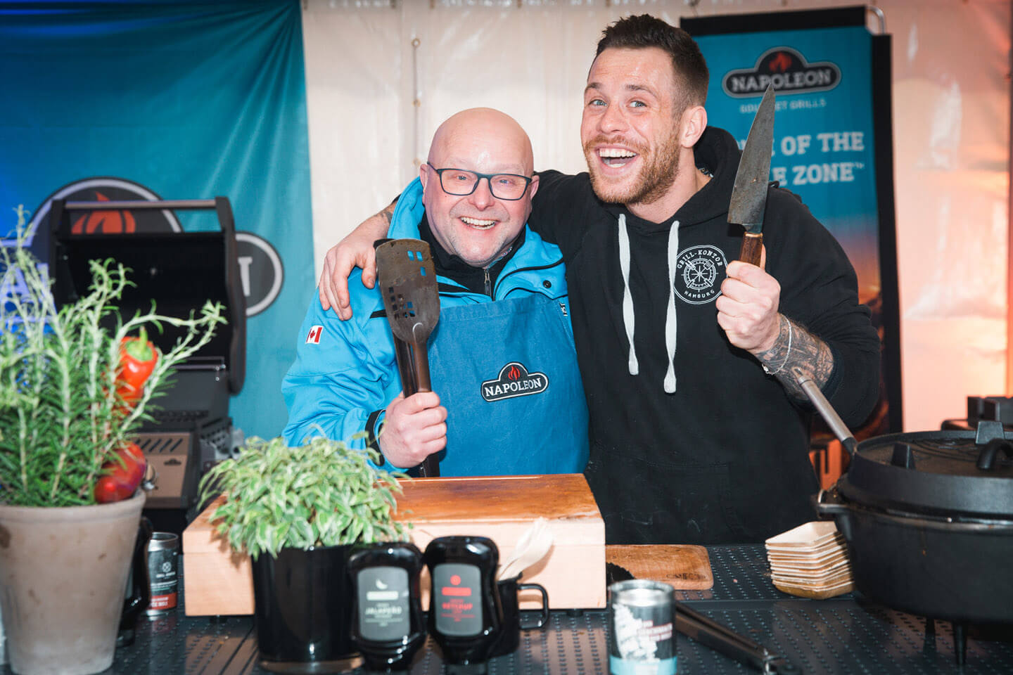 Die wollen nur grillen!