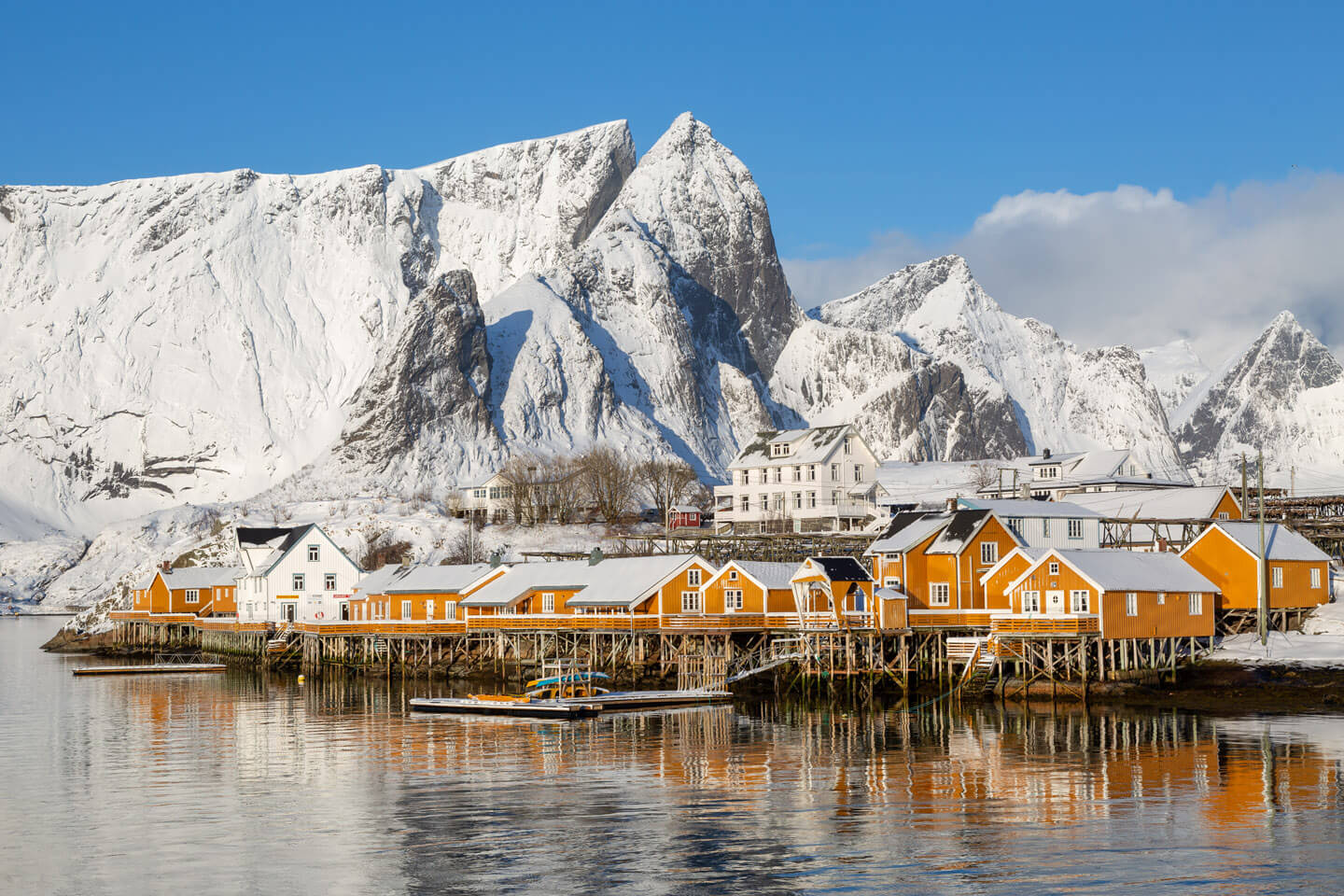 Sakrisoy im besten Licht fotografiert