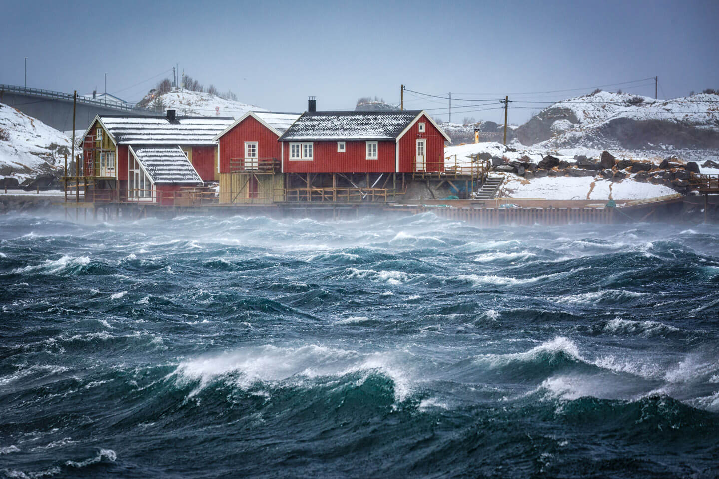 Sturm in Hamnoy