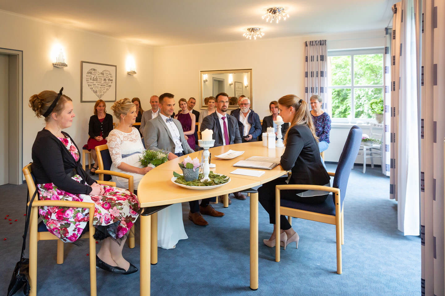 Standesamtliche Trauung in Bad Bramstedt