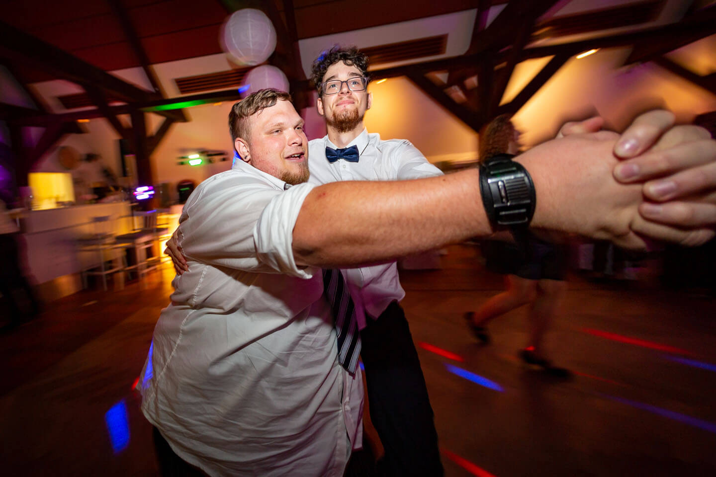 Partystimmung bei Hochhzeitsfeier