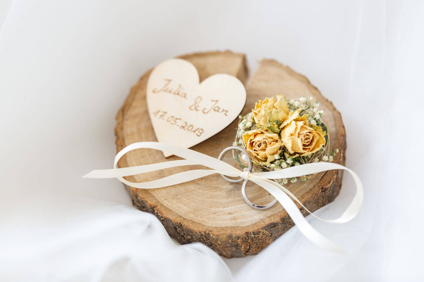 Trauringe fotografieren