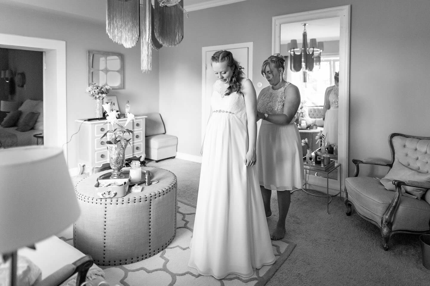 Getting Ready im Ankleidezimmer