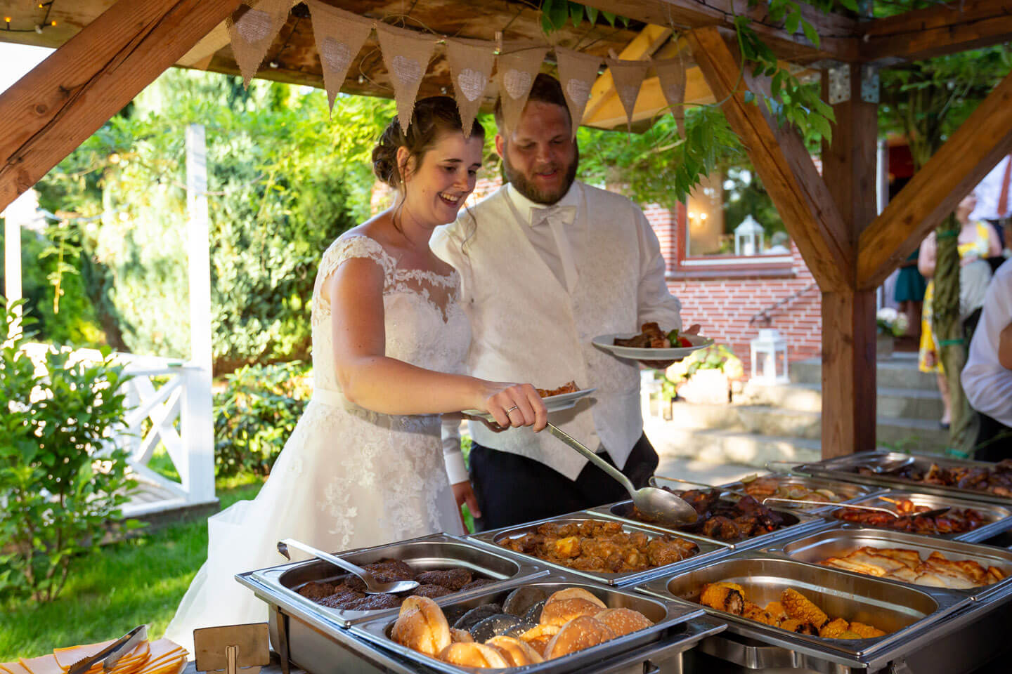 Barbecue-Büfett