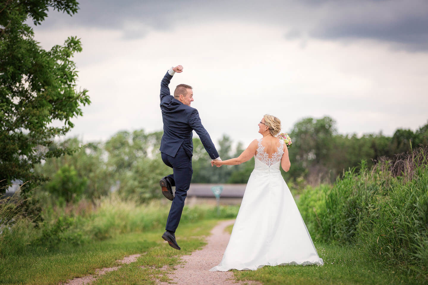 Hochzeitsfotos mit Witz (Foto: Florian Läufer, Hamburg)