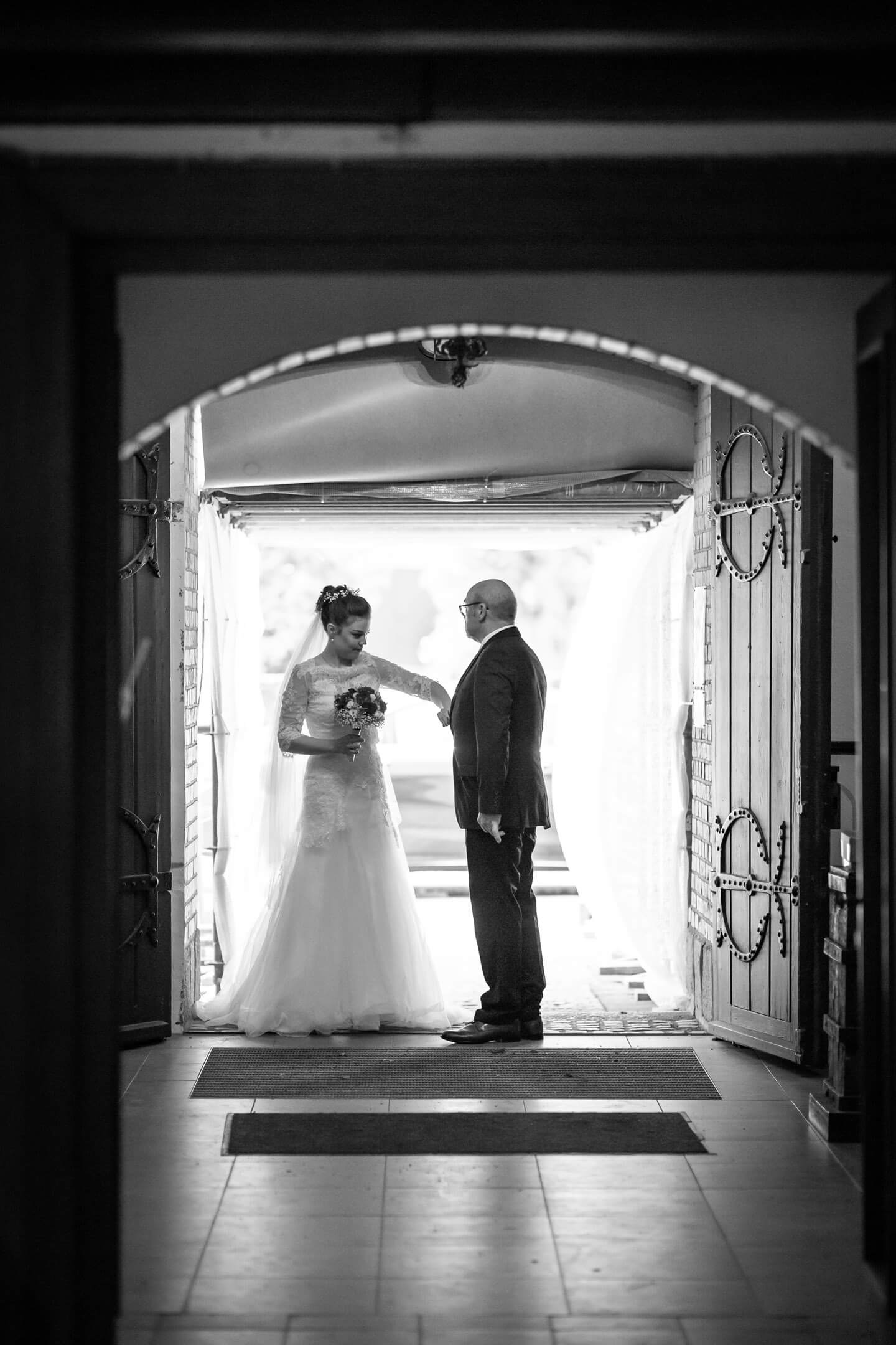 Einzug in die Kirche