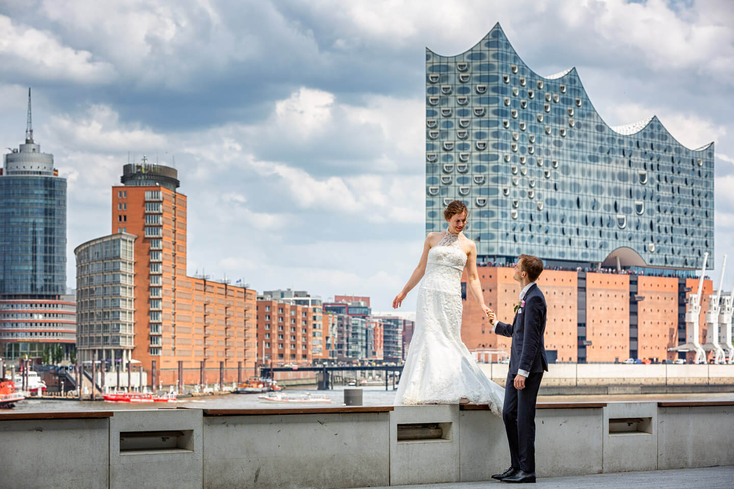 Wiebke & Philipp – Urbane Hochzeit in Hamburg