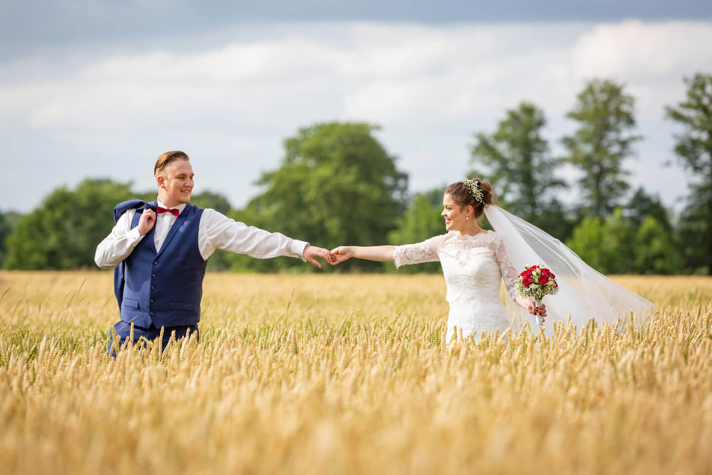 Karolin & Henning – kirchliche Trauung in Trittau