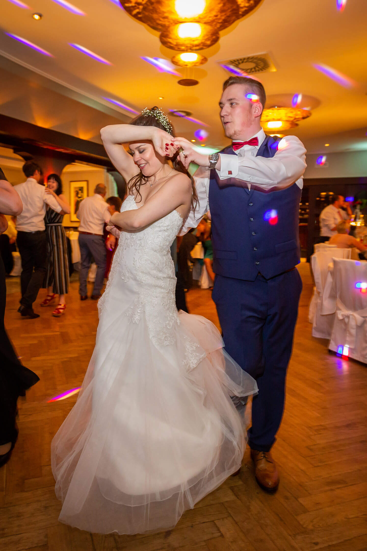 Brautpaar auf der Tanzfläche