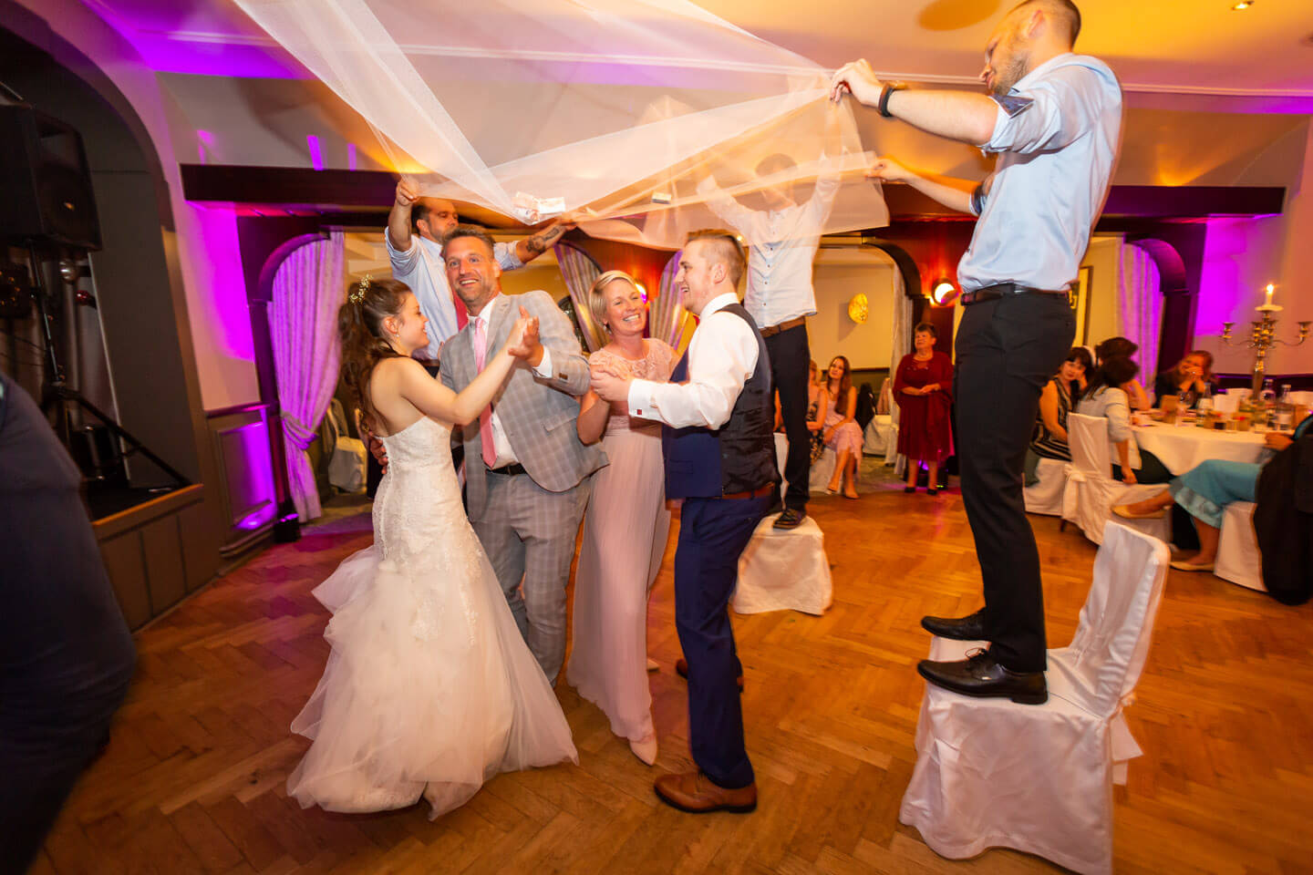 Schleiertanz in der Hochzeitslocation