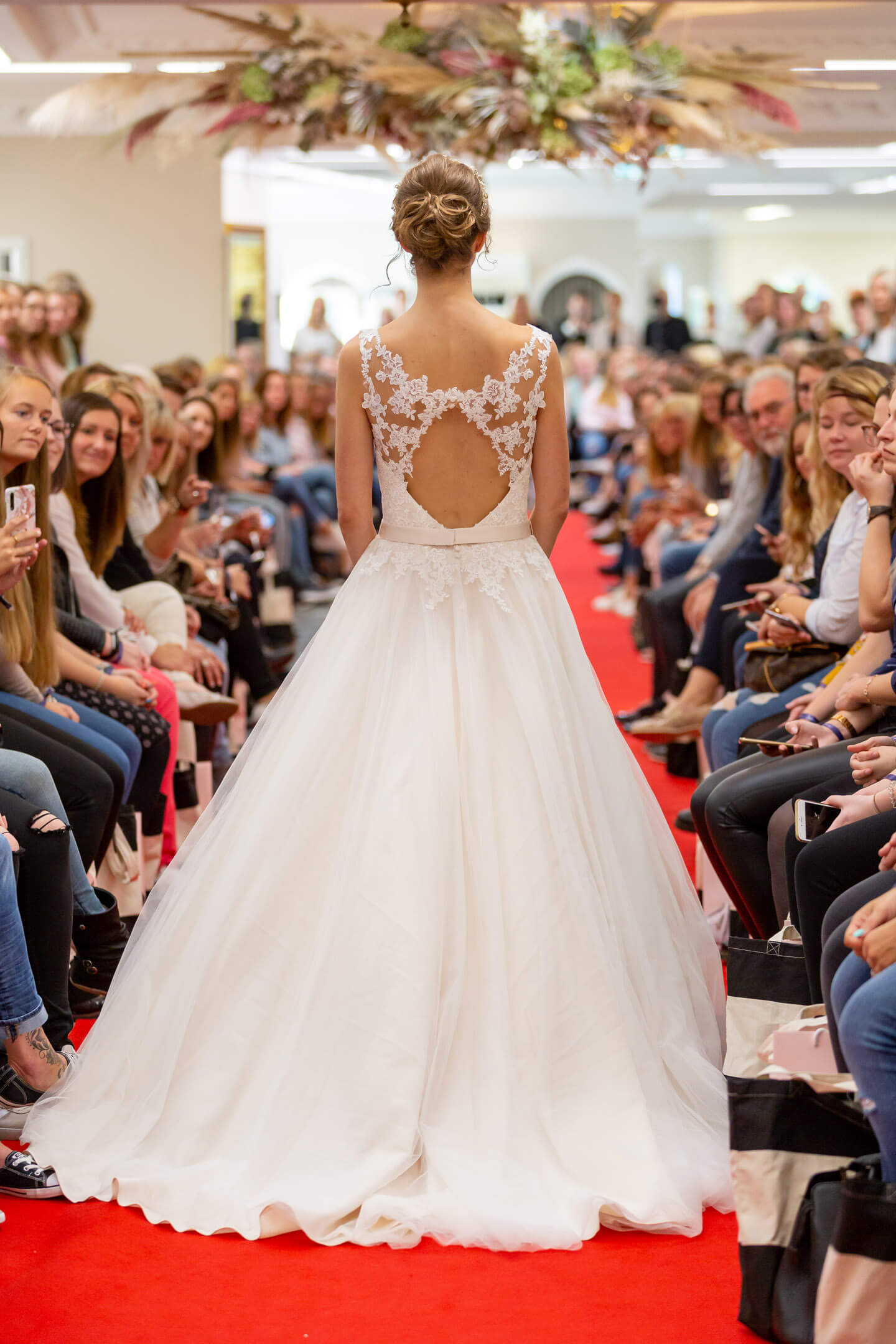 Hochzeitskleid Rückenansicht