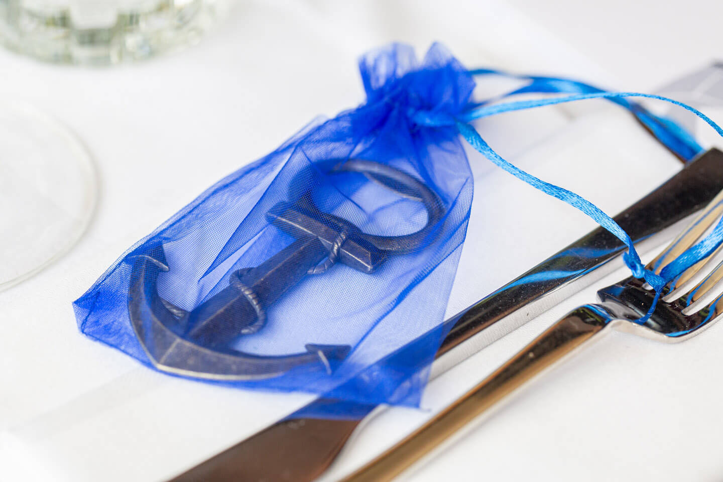 Kleines maritimes Gastgeschenk für die Hochzeitsgäste