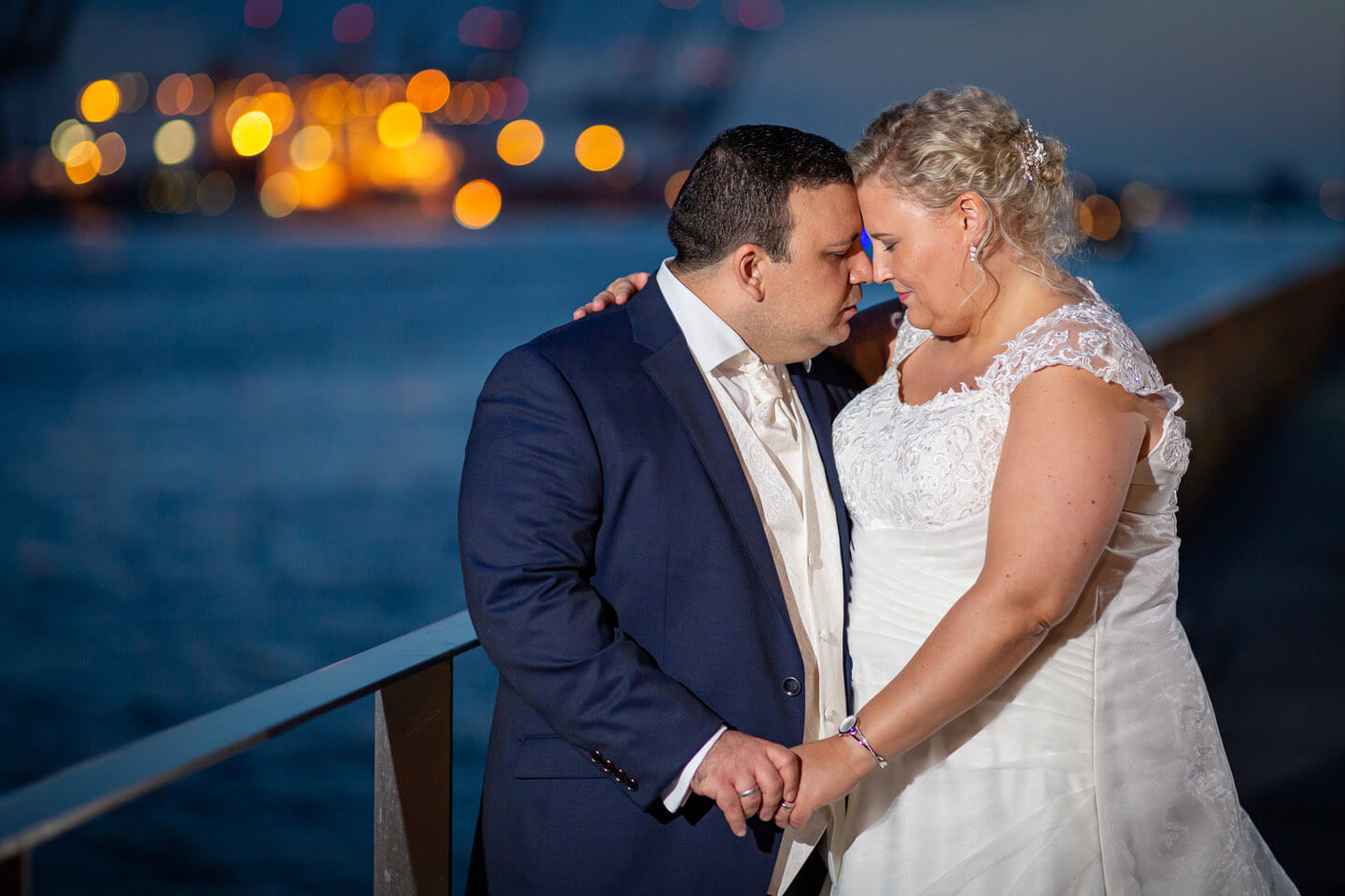 Hochzeitsfotos im Hamburger Hafen