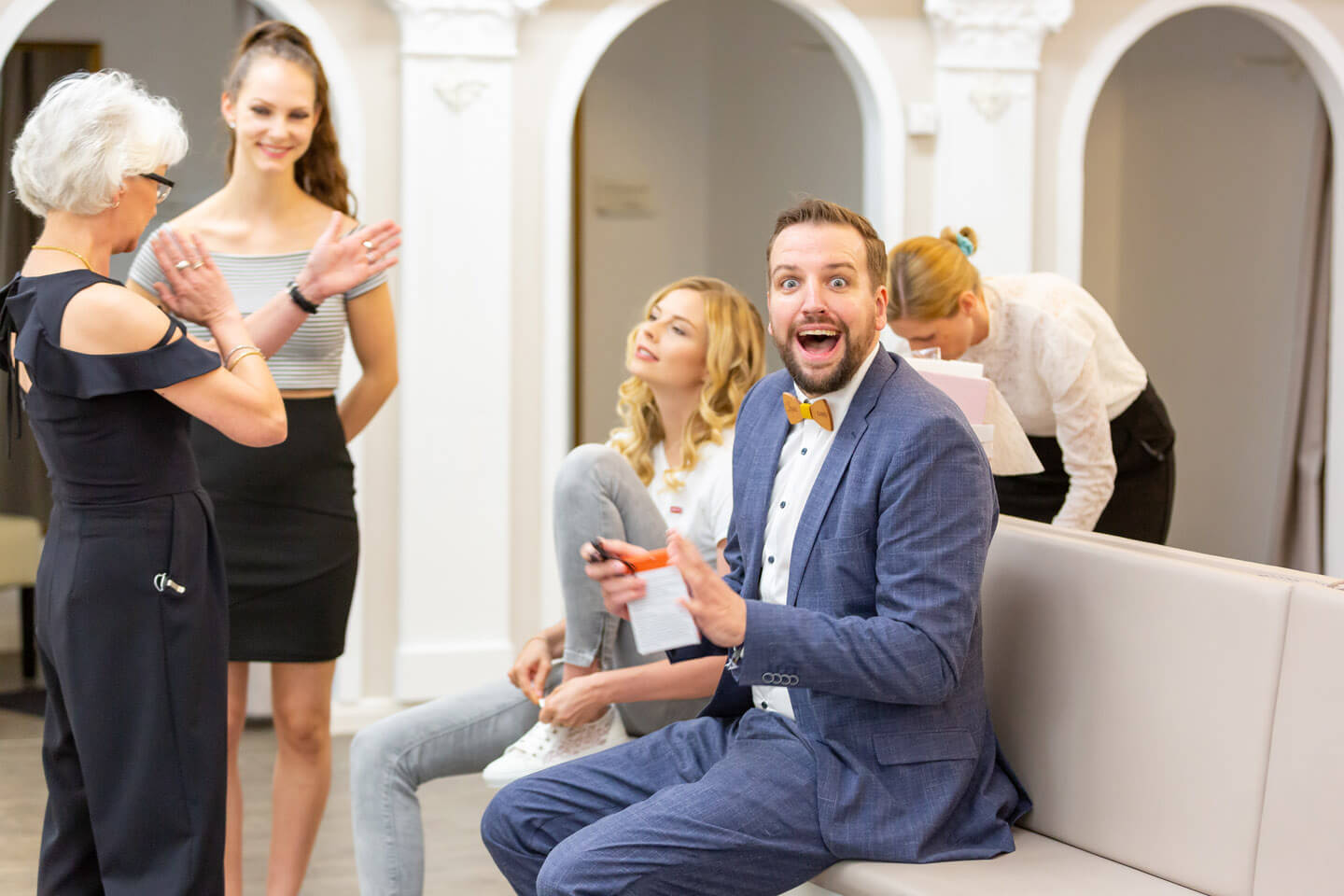 Henning Jürgensen kurz vor Eröffnung der Laueland Inspo & Expo 2019