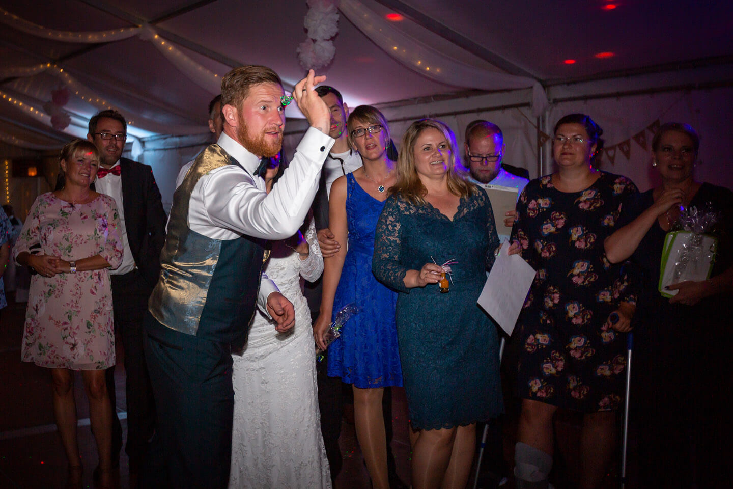 Dartwerfen Bräutigam