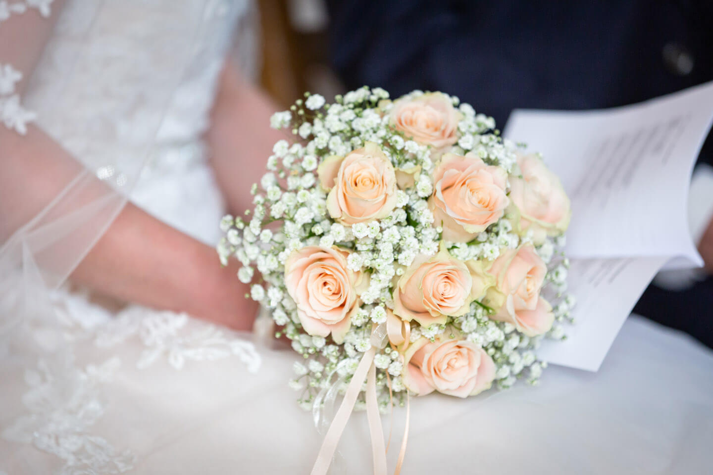 Brautstrauß aus Rosen