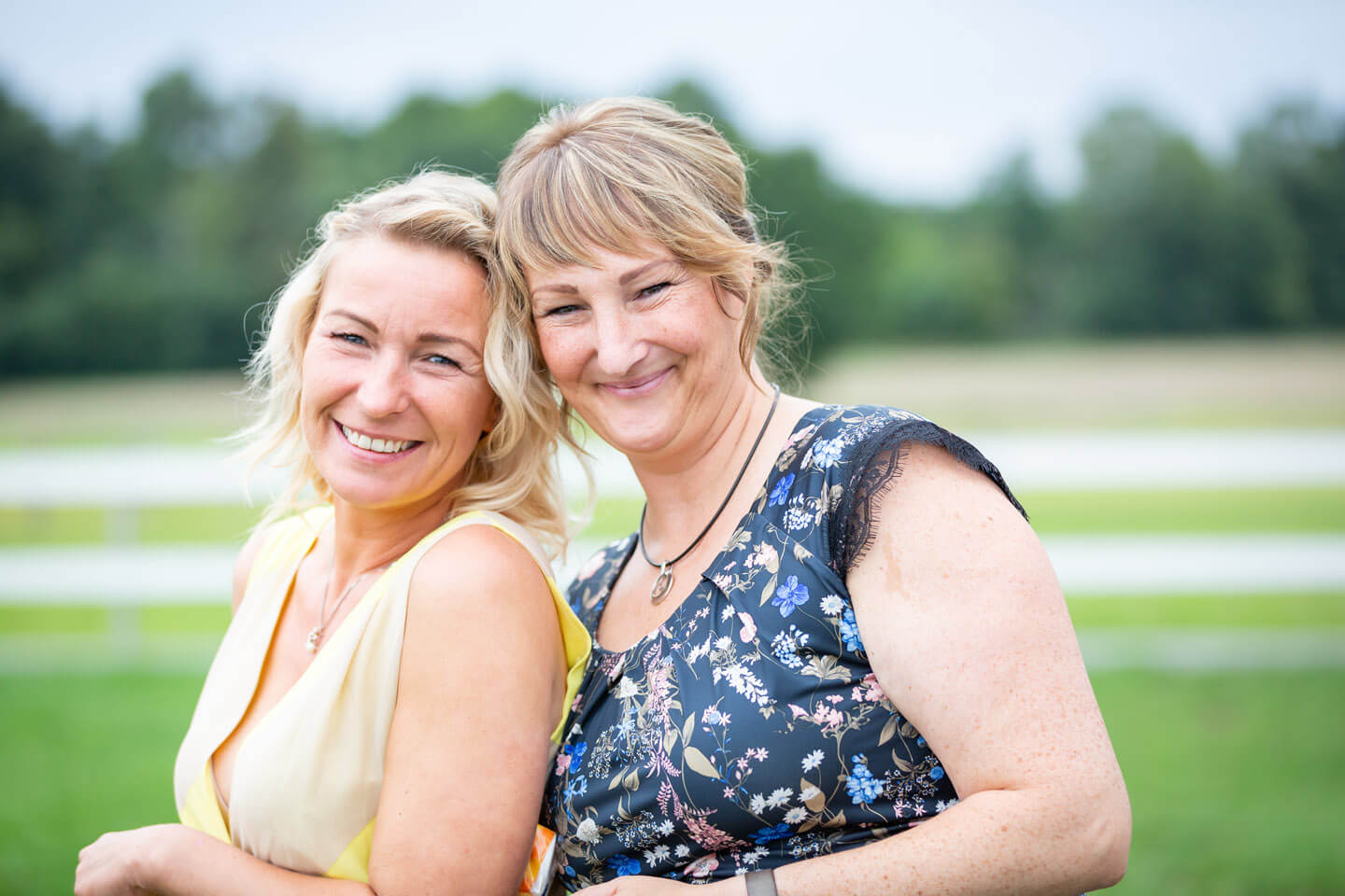 Eintreffen der Gäste