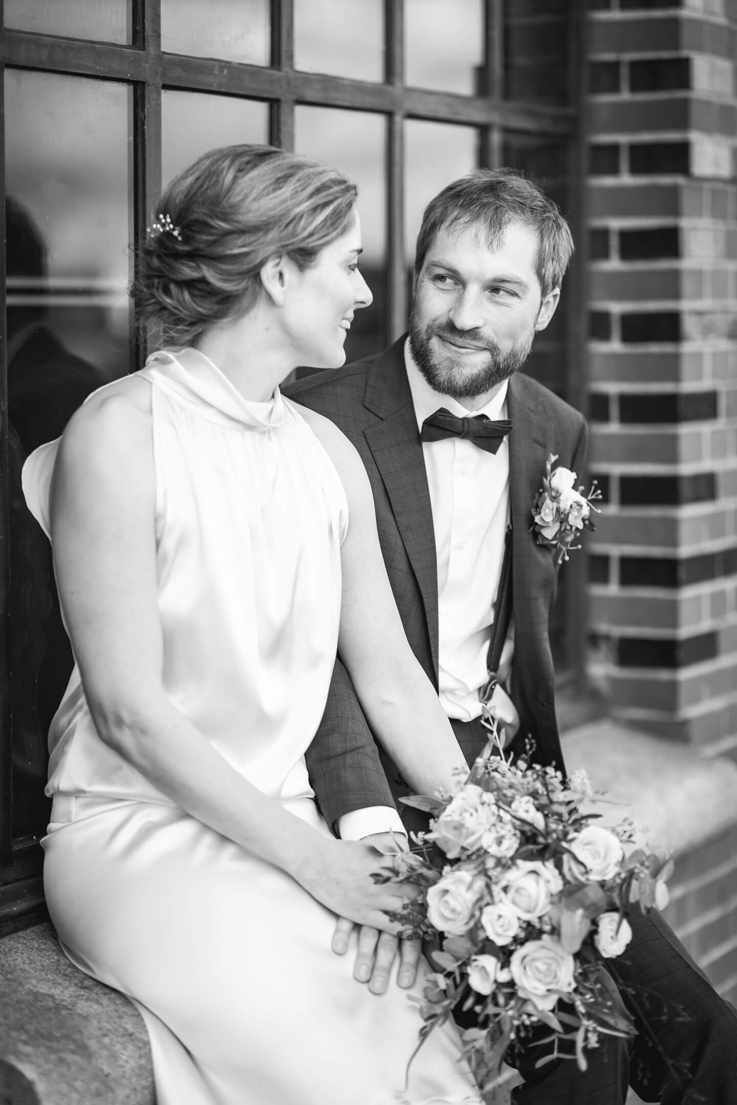 Paarfotos vor der Fischauktionshalle